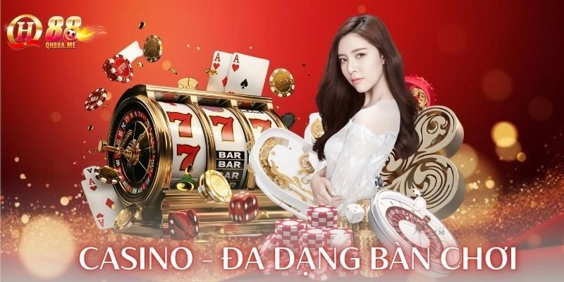 Casino trực tuyến đa dạng bàn chơi